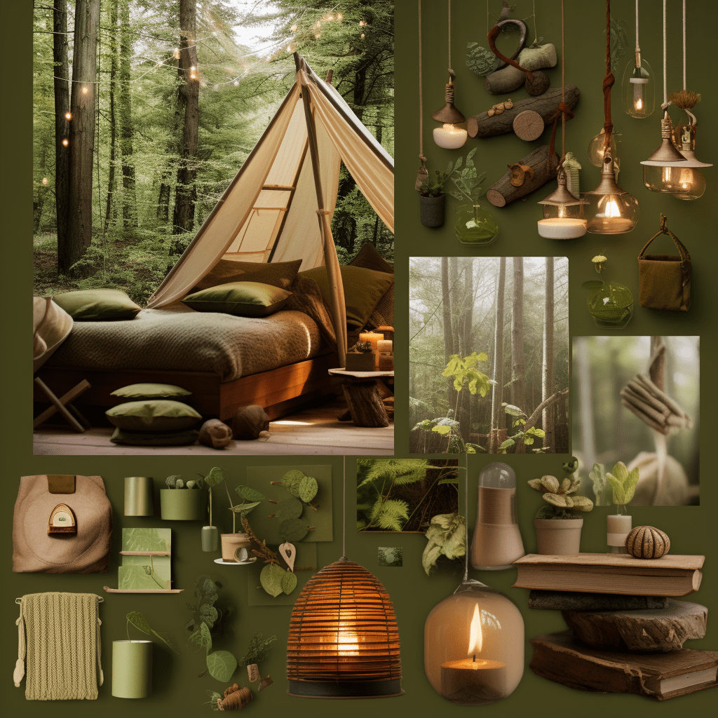 green cottagecore aesthetic