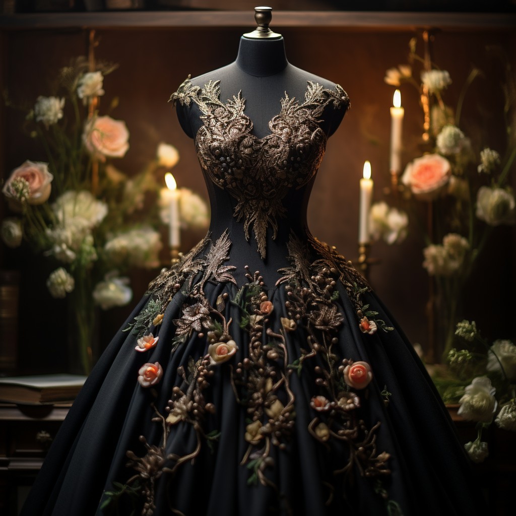 dark cottagecore outfits