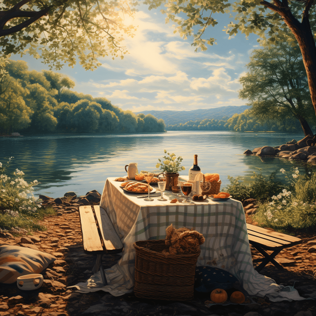 cottagecore picnic