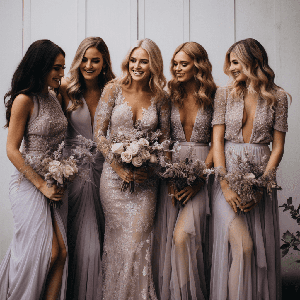 cottagecore bridesmaid dresses