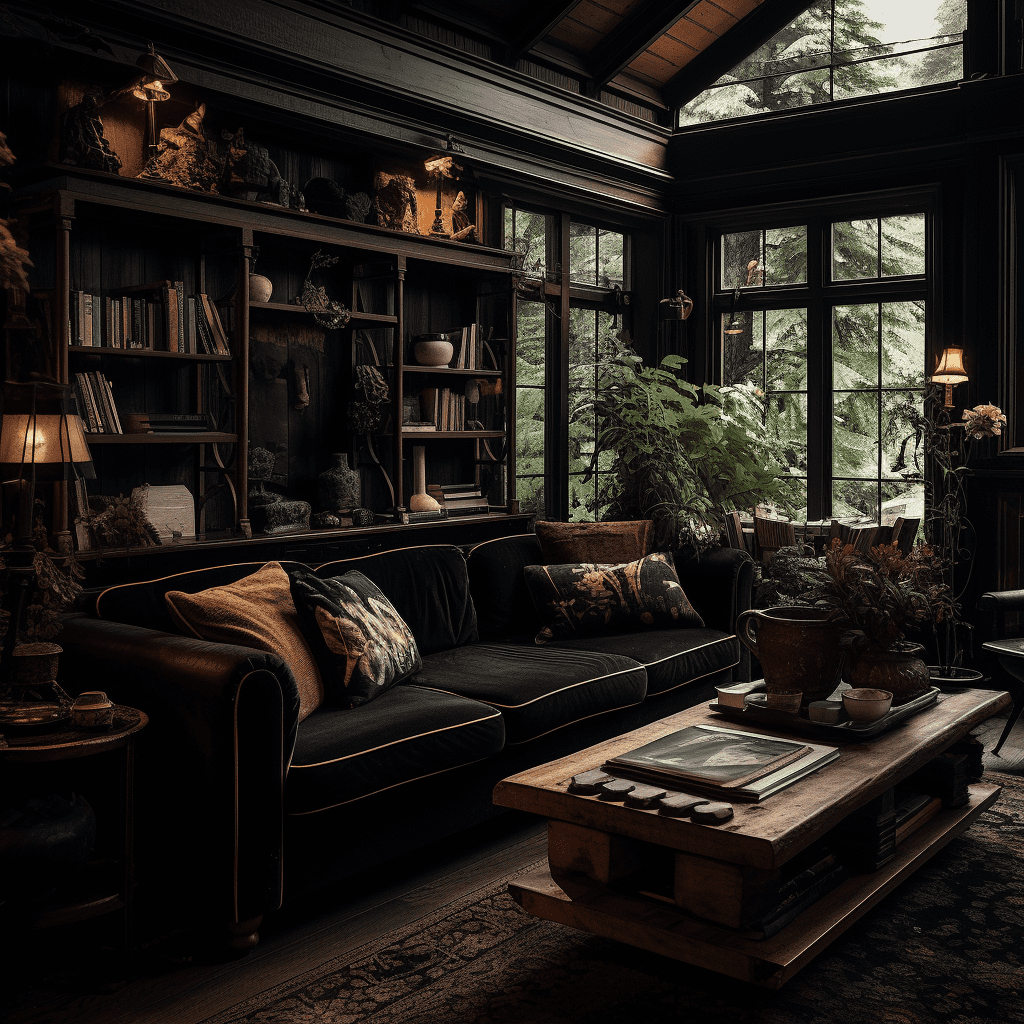 Dark Goth Cottagecore
