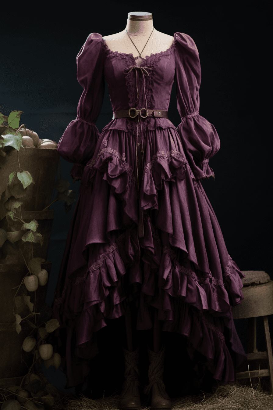 cottagecore dresses with corset
