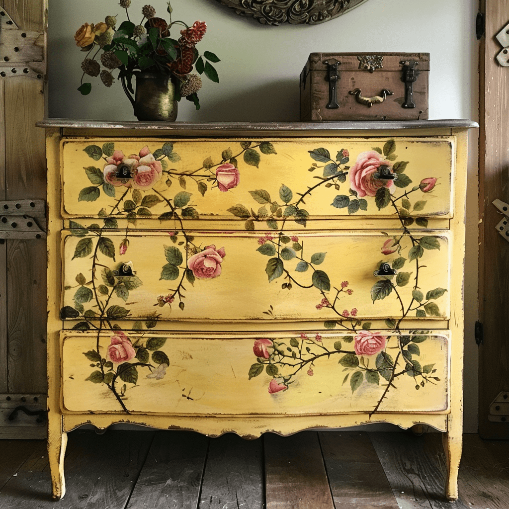 cottagecore dresser