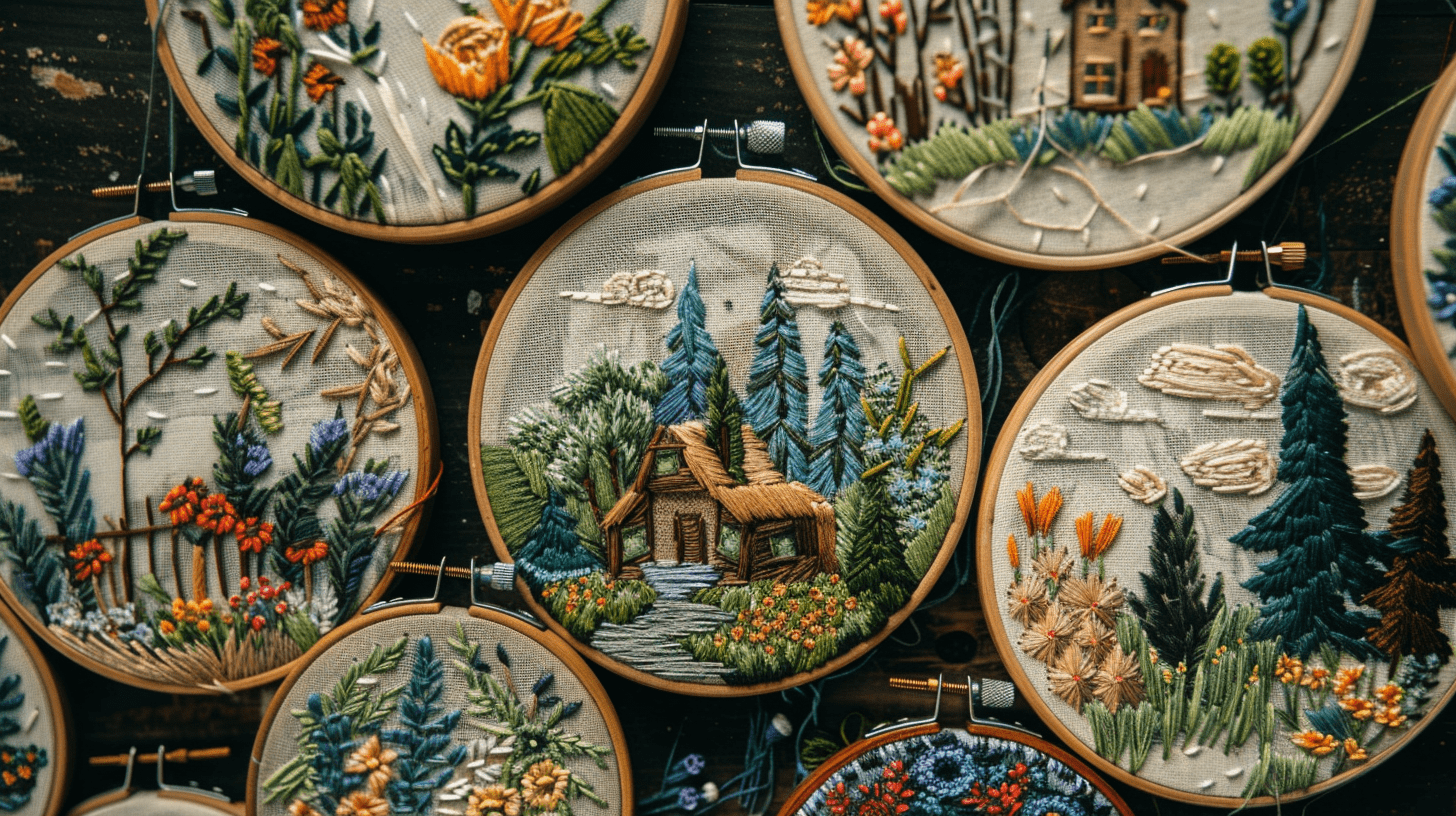 cottagecore embroidery