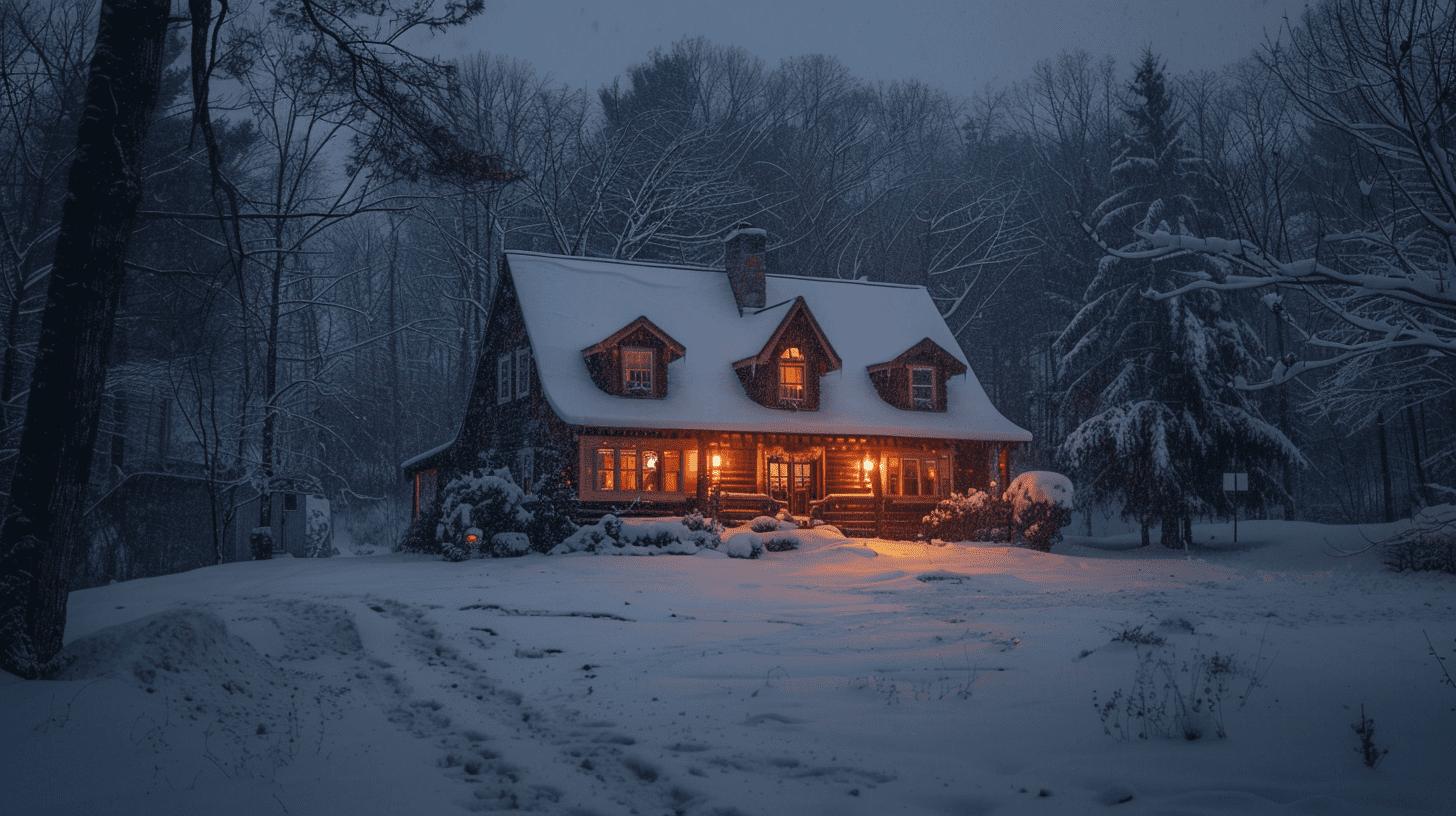 winter cottagecore