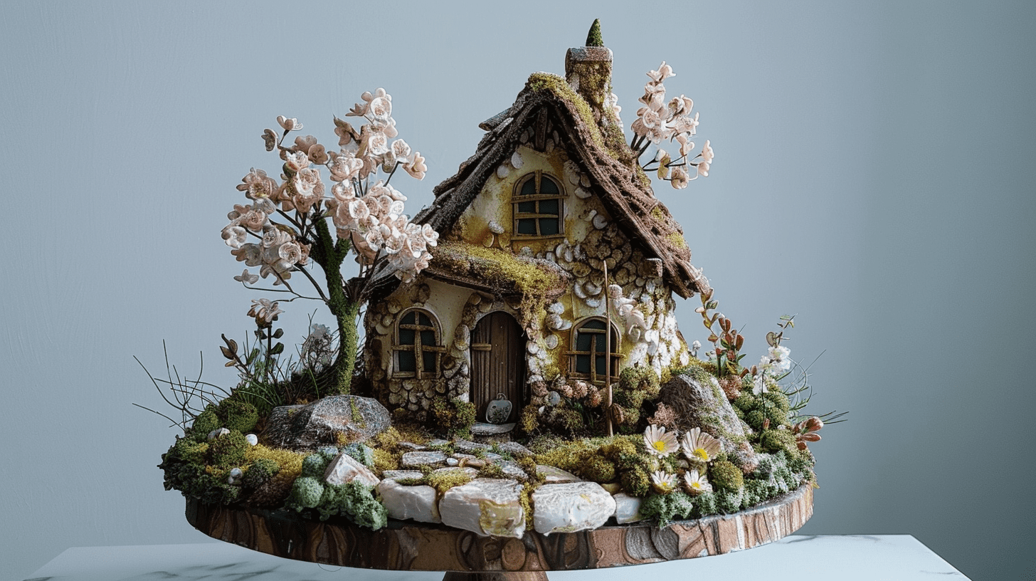 cottagecore cake