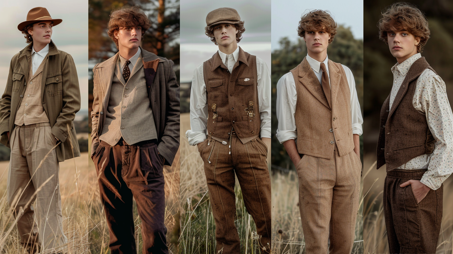 cottagecore aesthetic outfits male ?
