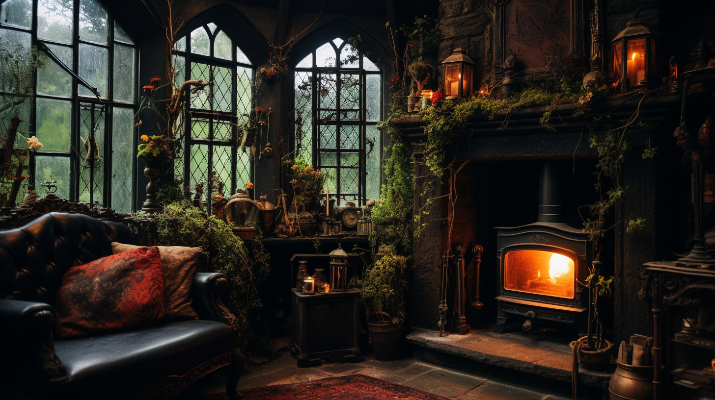 How to Do Goth Cottagecore