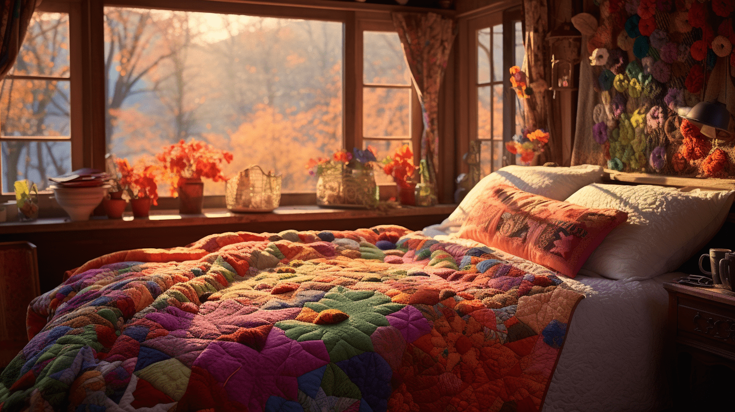 cottagecore quilt