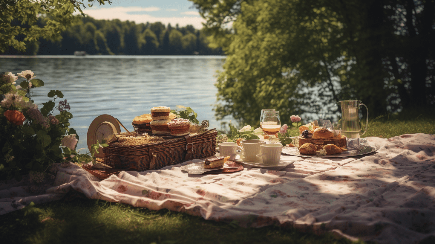 cottagecore picnic