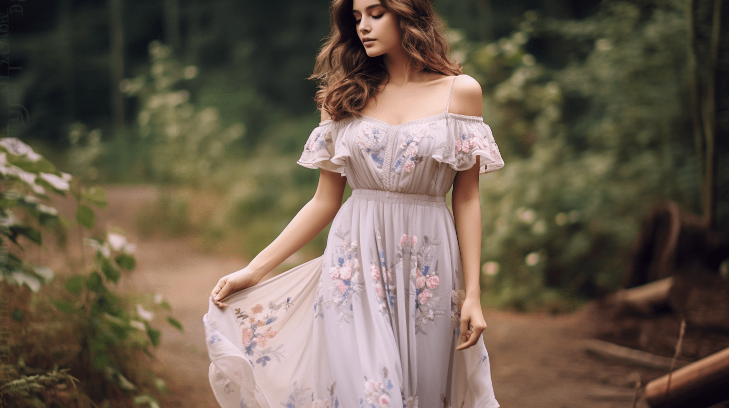 cottagecore mini dress