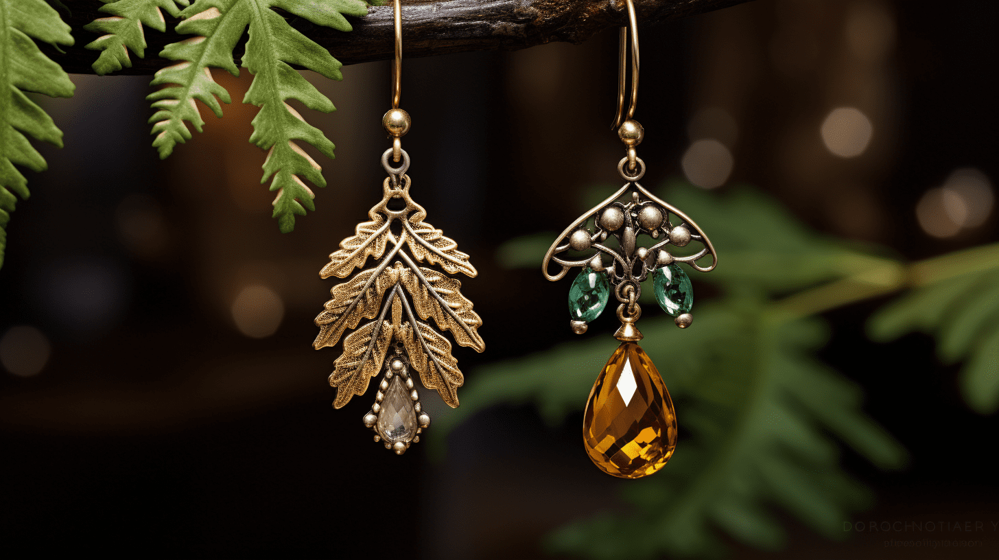 cottagecore earrings