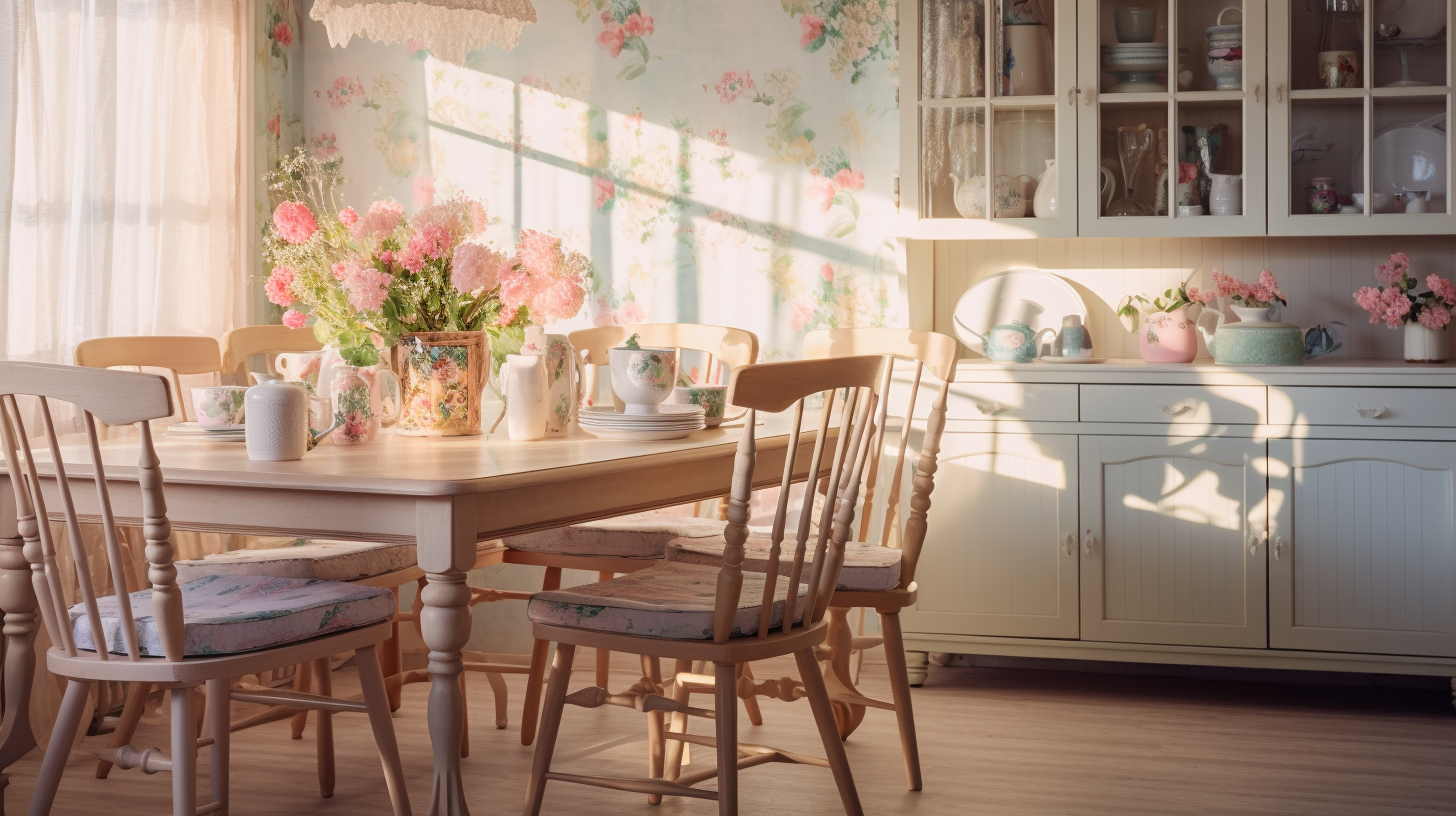 cottagecore dining room