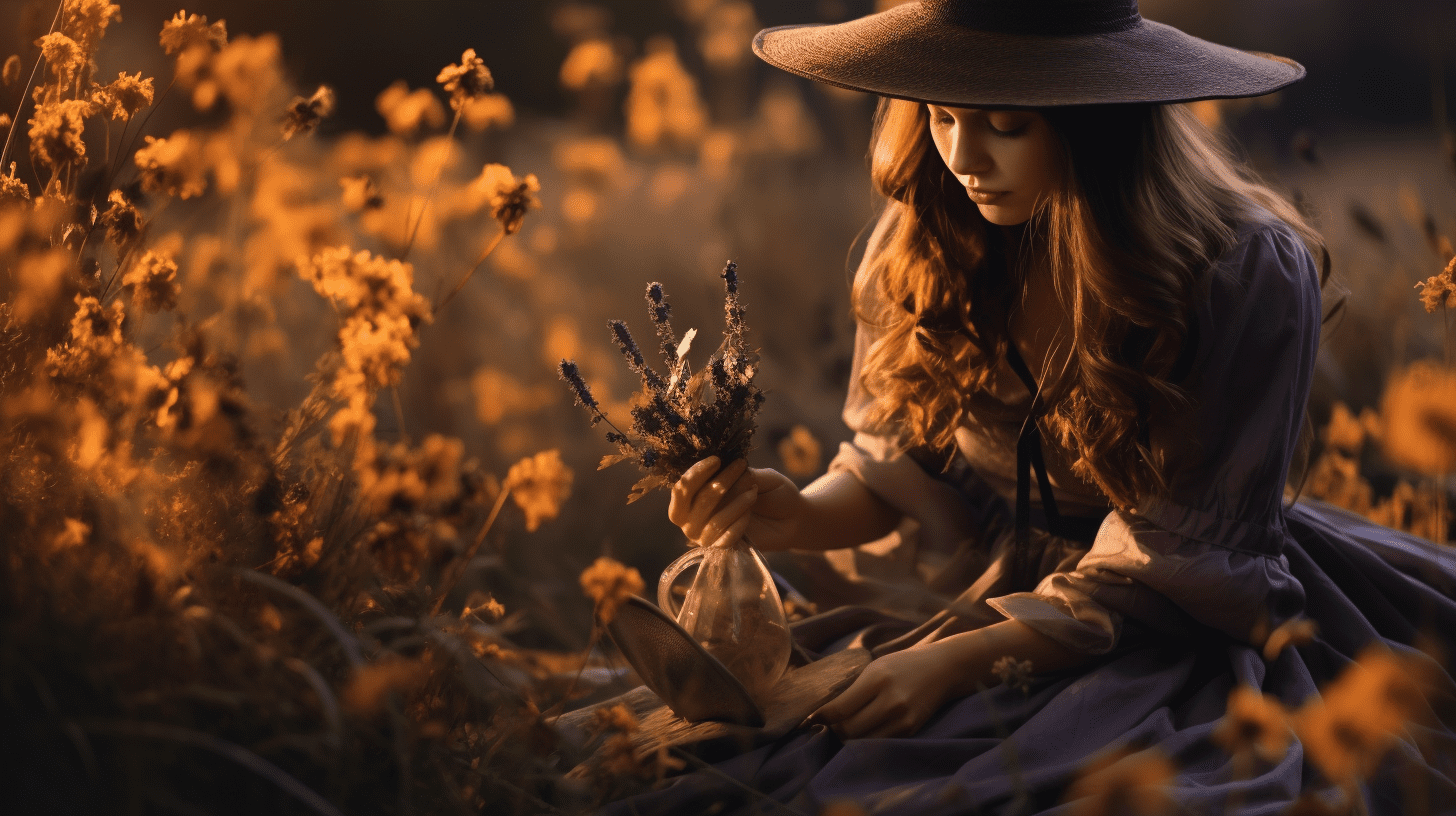 cottagecore witch