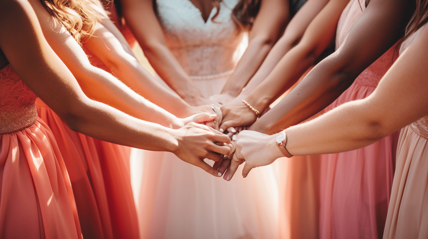 cottagecore bridesmaid dresses
