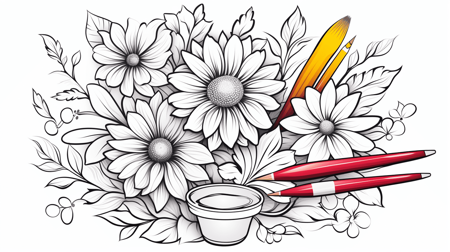 cottagecore coloring pages
