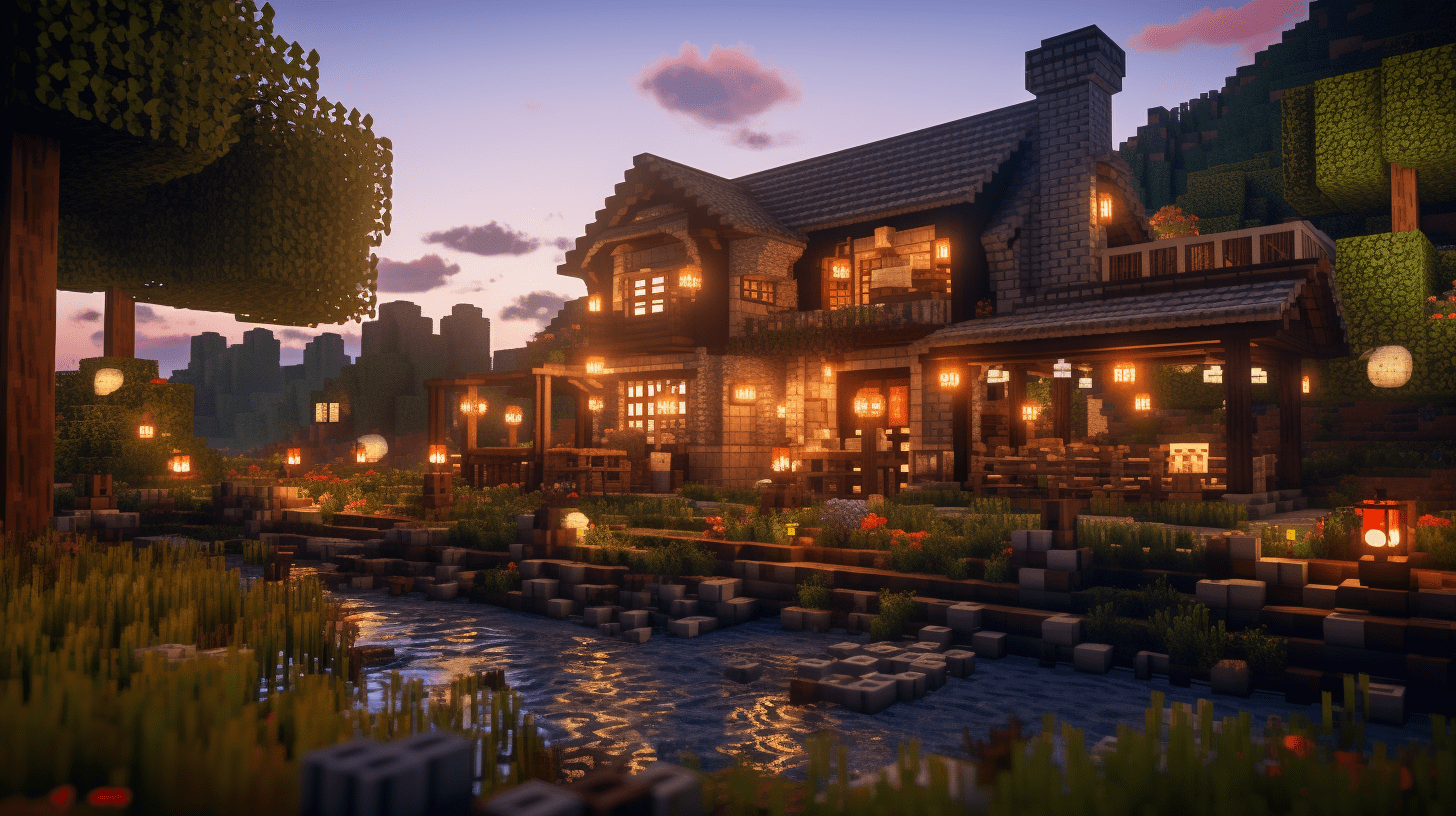 fairy cottagecore minecraft house