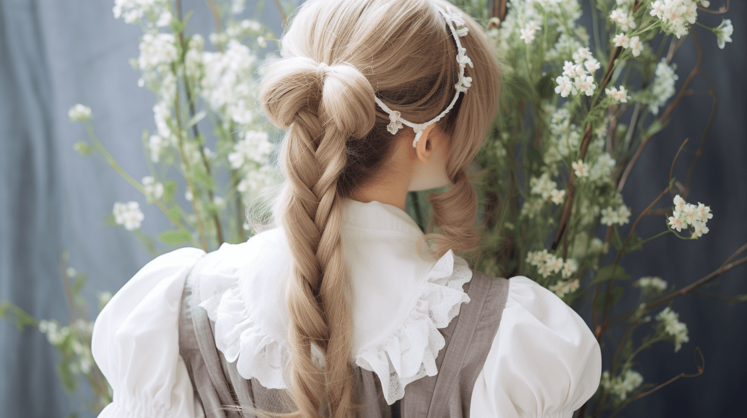 cottagecore hair