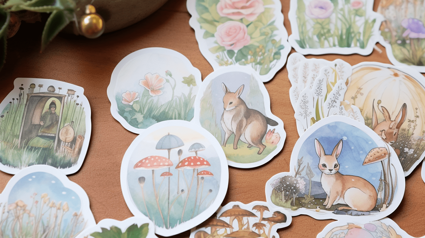 cottagecore stickers cute stickers