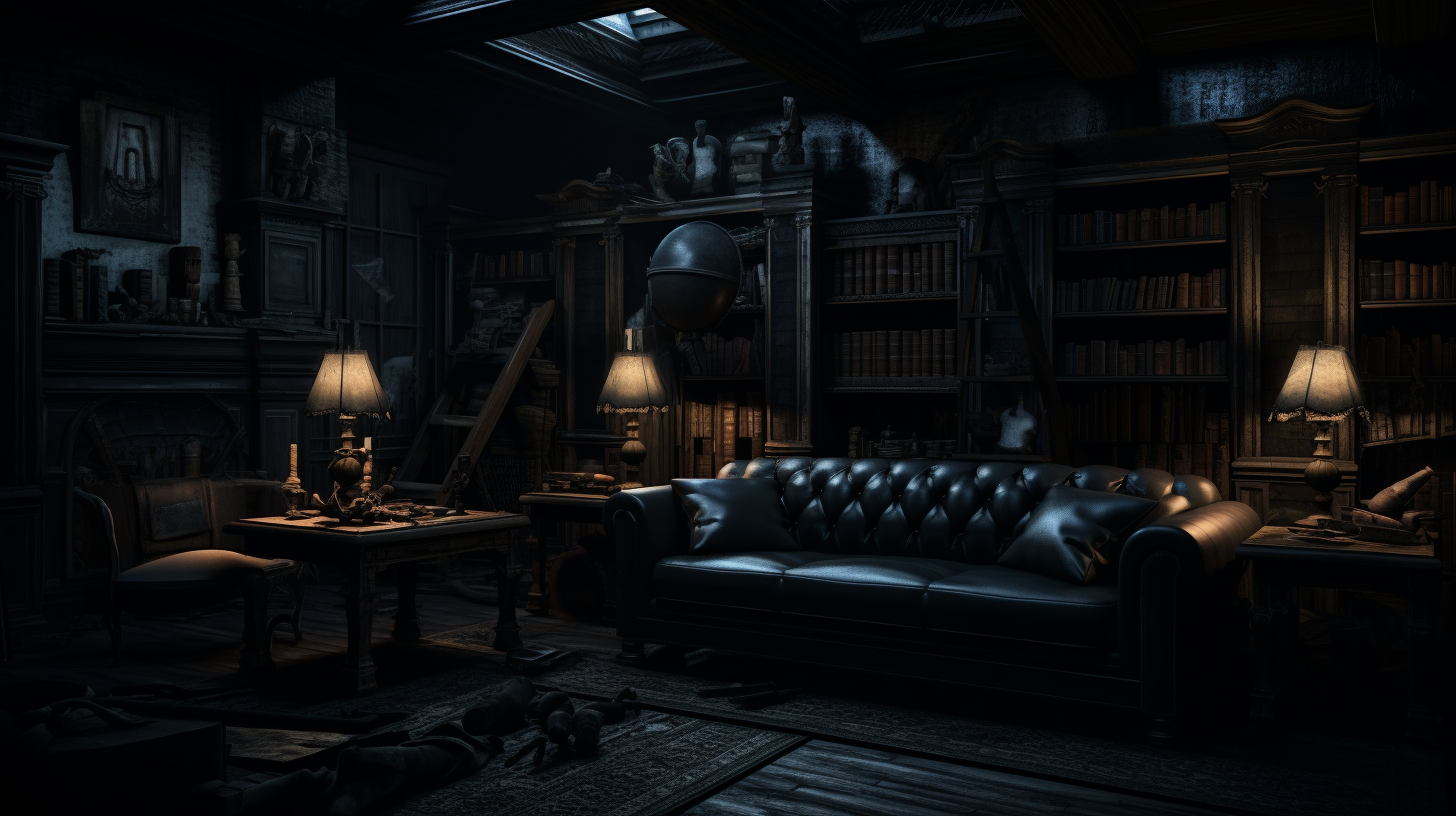 dark academia home