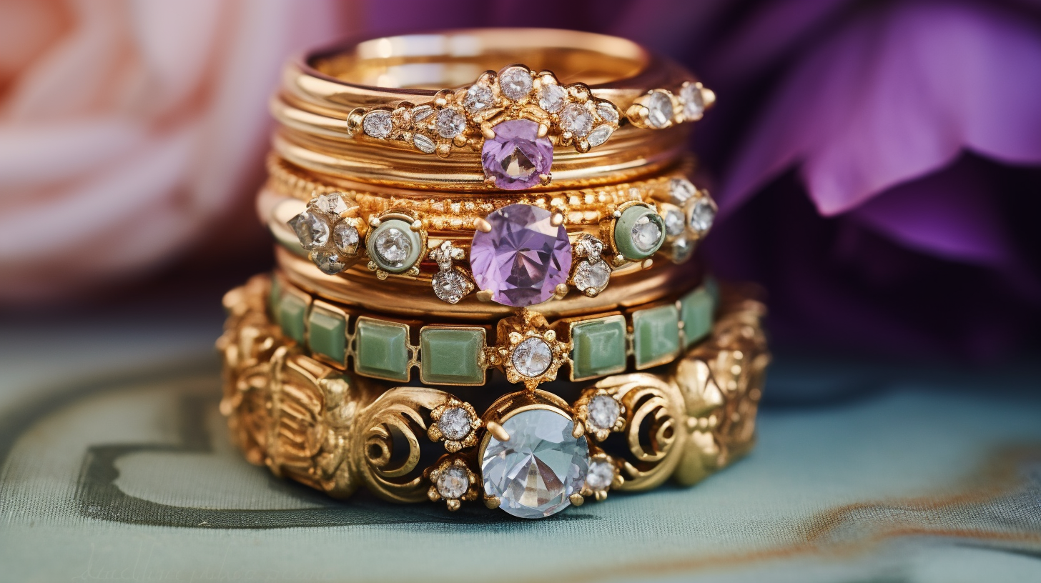 cottagecore engagement rings