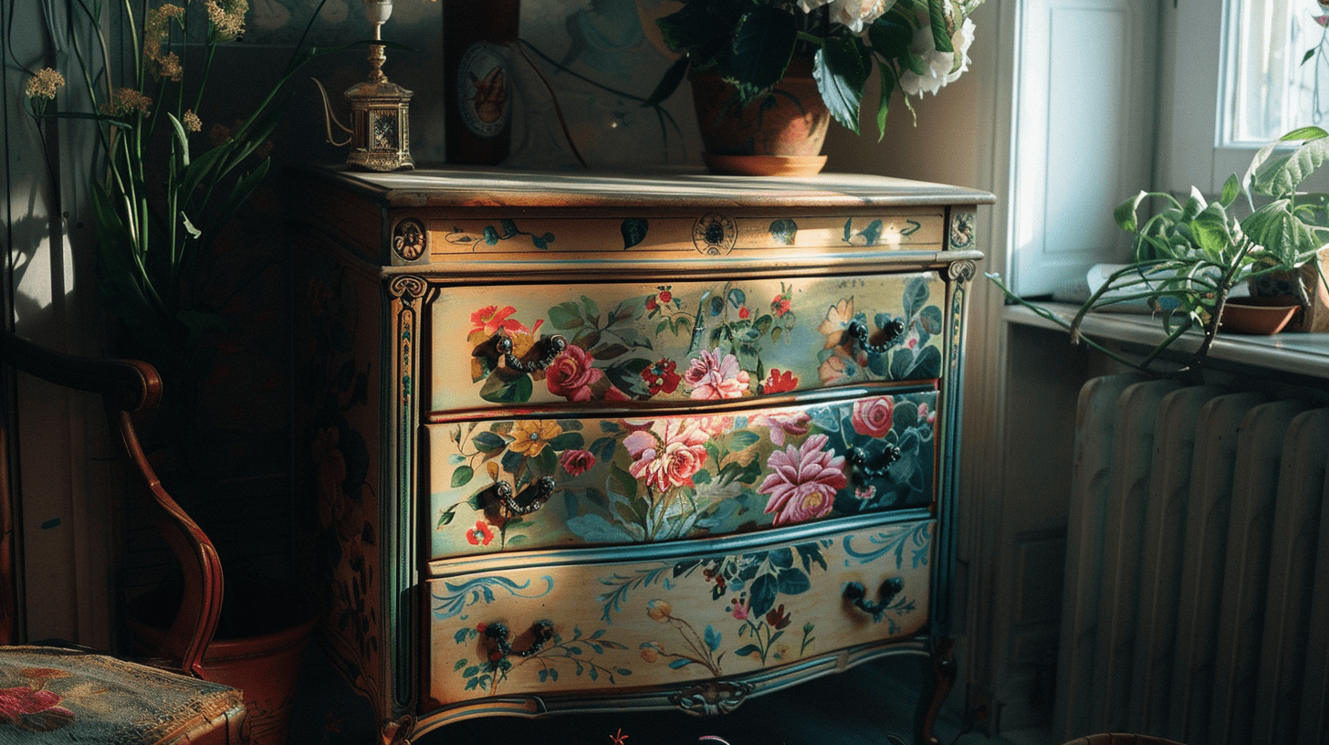 cottagecore dresser