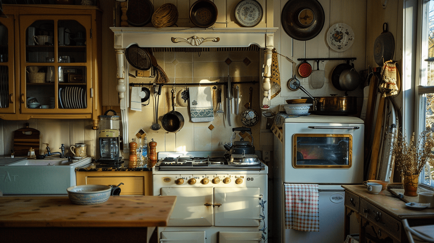 cottagecore kitchen decor