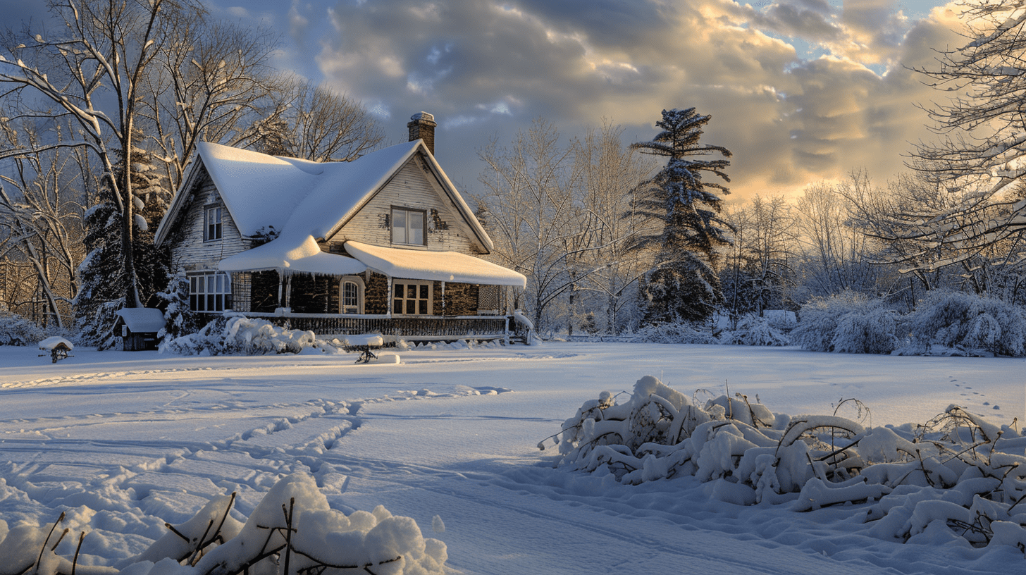 winter cottagecore