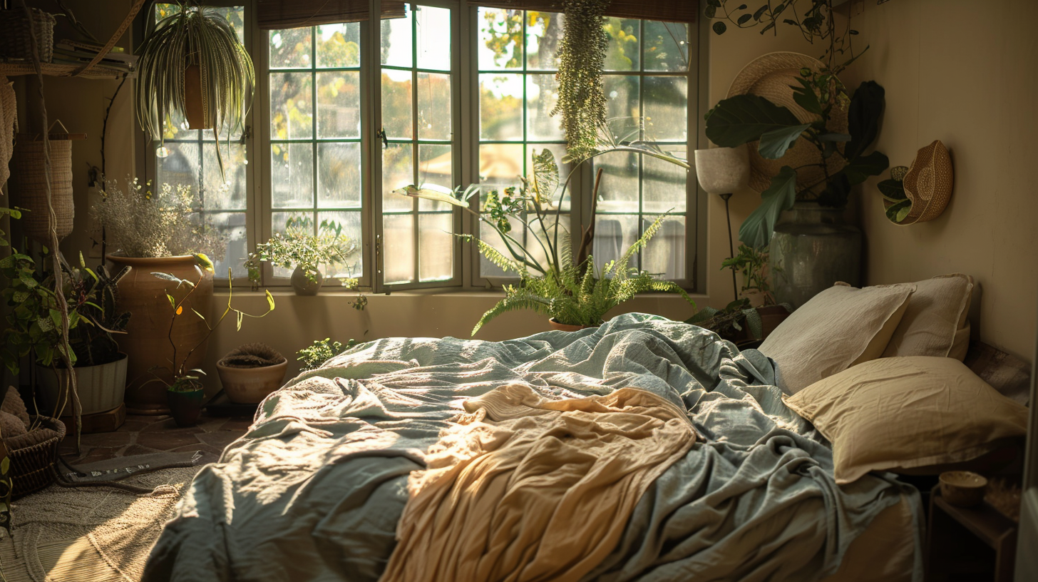 cottagecore bed